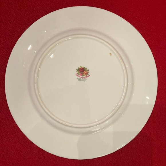 Vintage Royal Albert Old Country Roses Replacement Salad Plate, Crazed Glaze - Picture 5 of 10